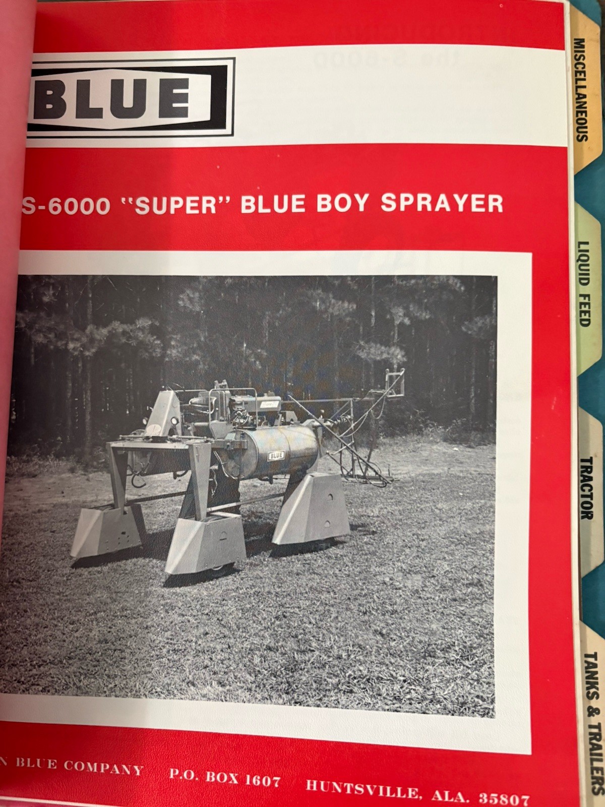 John Blue Farm Equipment Mfg. Vintage Set of 3 Catalogs w Brochures