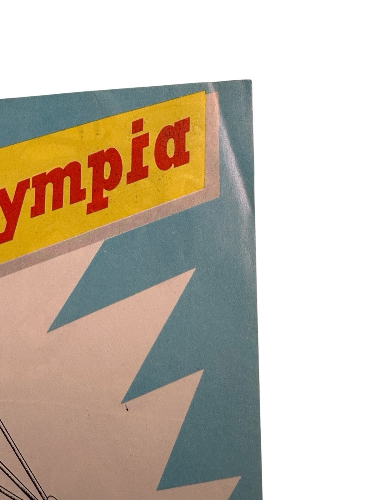Vintage Olympia Motofalciatrice Brochure Bedogni Italian Farm Machinery
