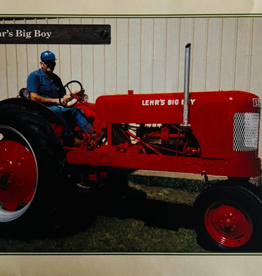 1949 Lehr&rsquo;s Big Boy Antique Tractor 1970-80s Book Print Agriculture Farming C80B