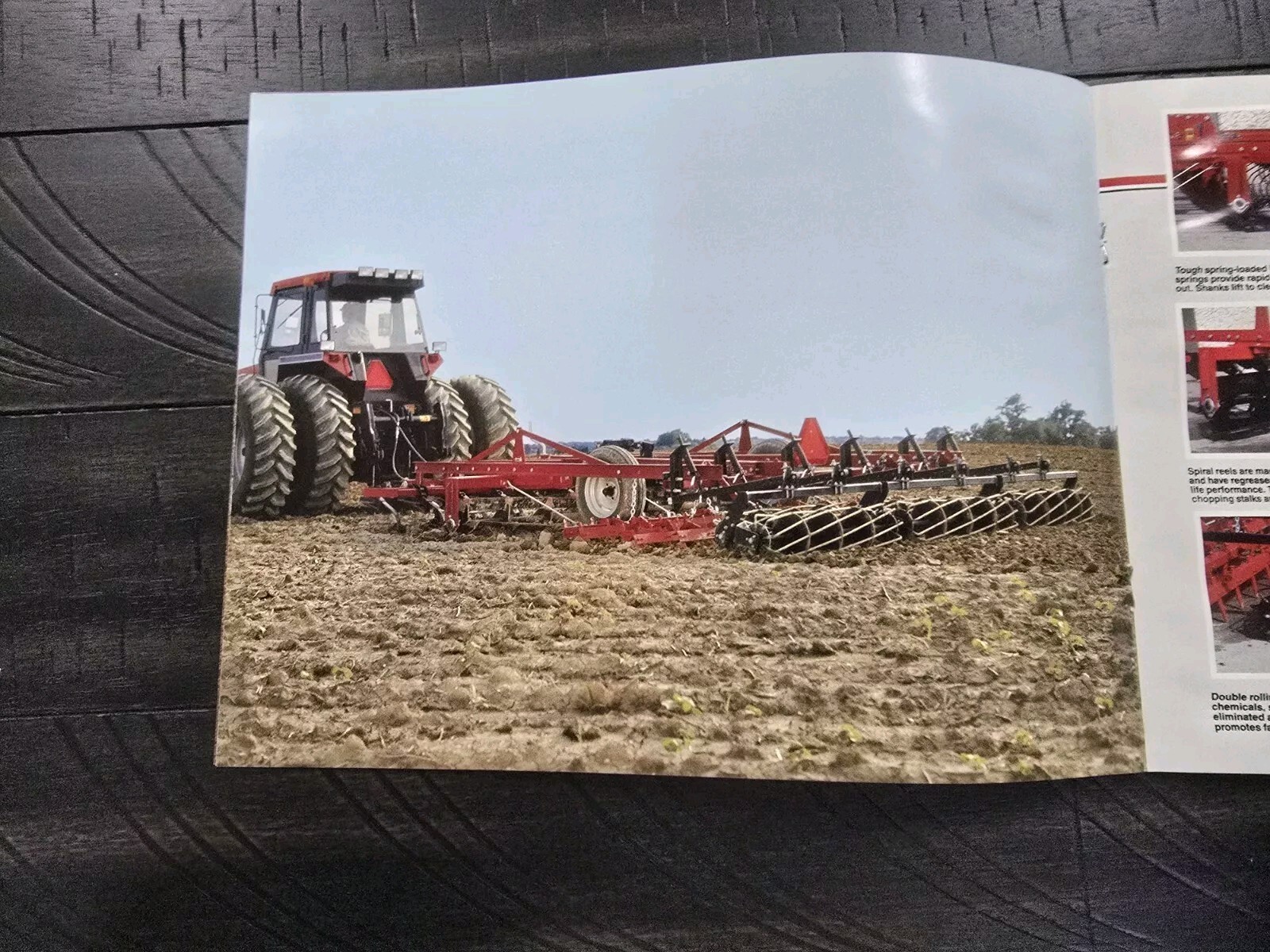 Seedbed Tillage Equipment Ad Brochure Case International Harvester