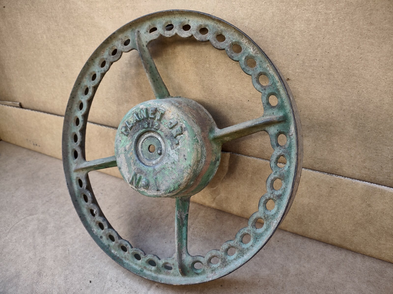 Planet Jr No 1 Combined Drill Wheel (LH) #A47