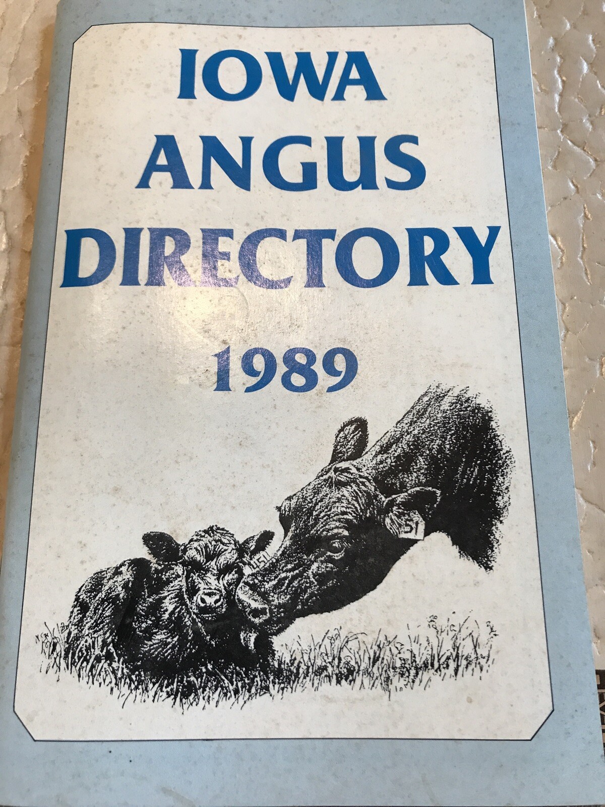 1989 Iowa Angus Directory-Softcover