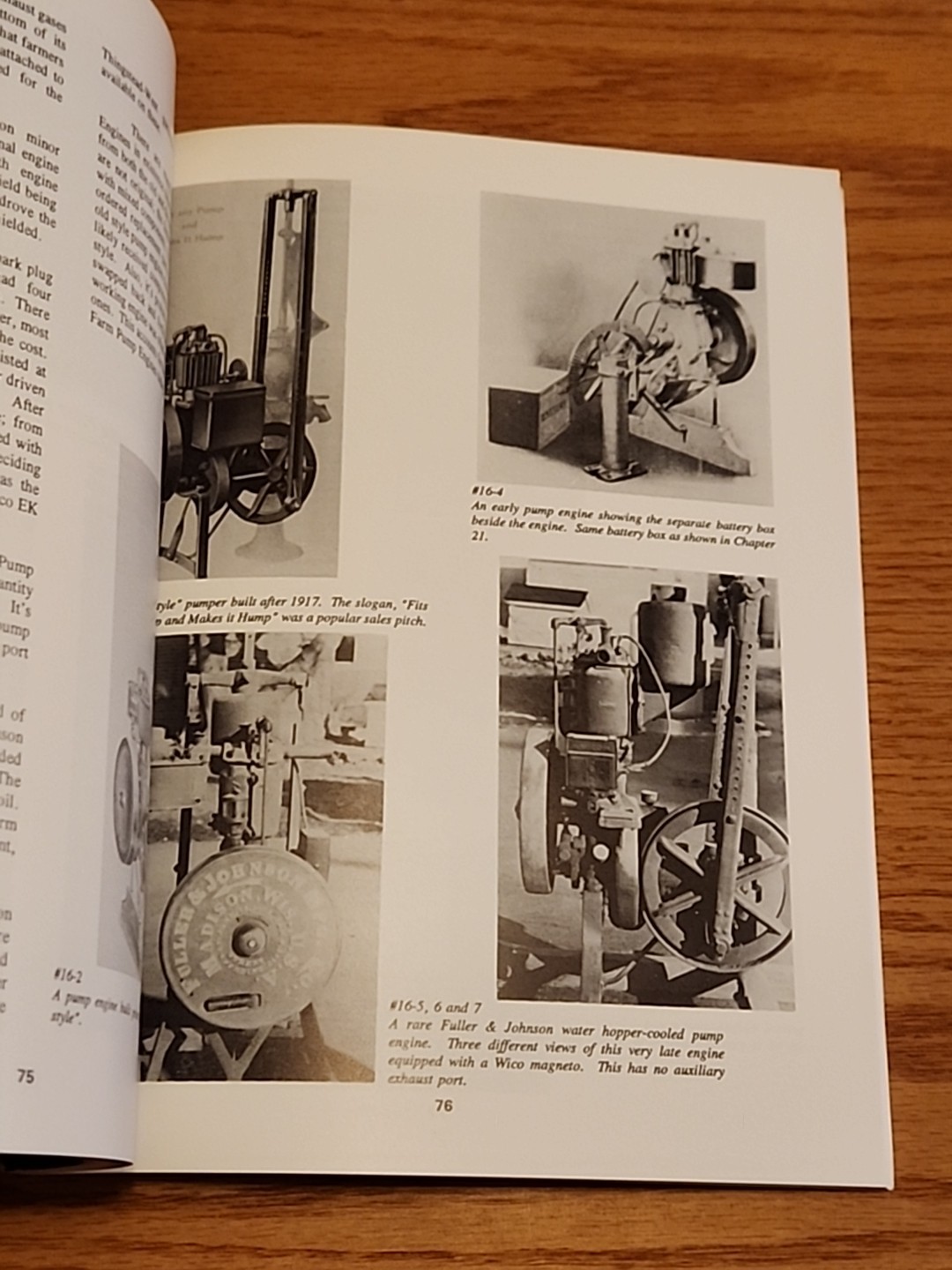 Fuller & Johnson Story Gasoline Engines Madison WI Soft Cover