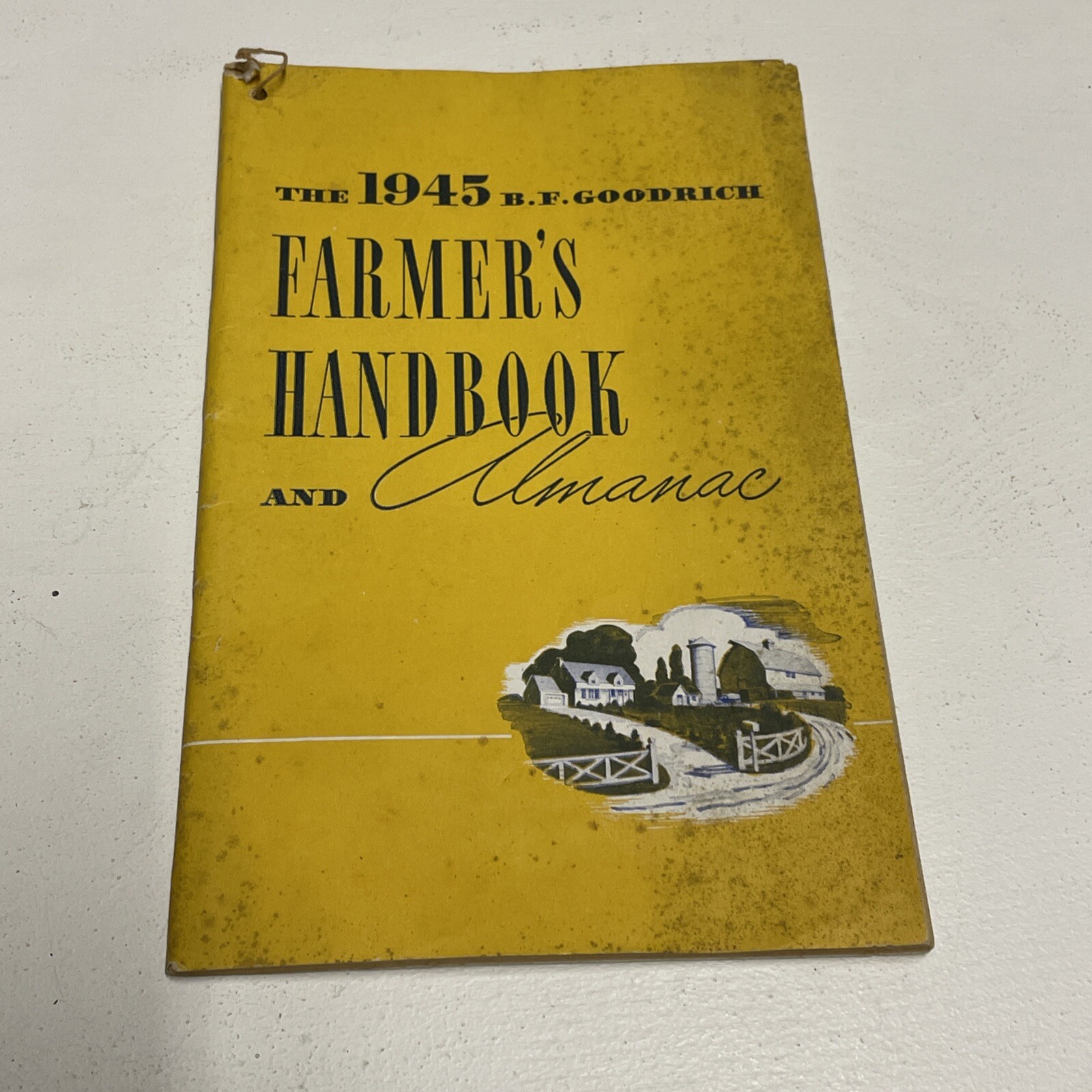 1945 B F Goodrich Farmer’s Handbook And Almanac Booklet Sn28320