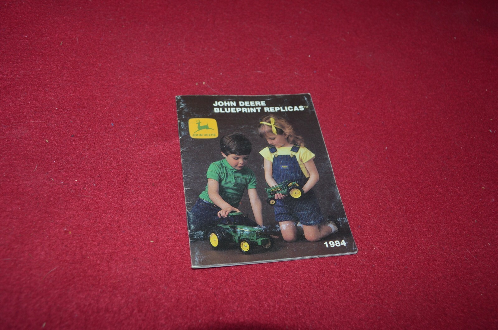 John Deere Ertl Toys For 1984 Pocket Brochure FCCA