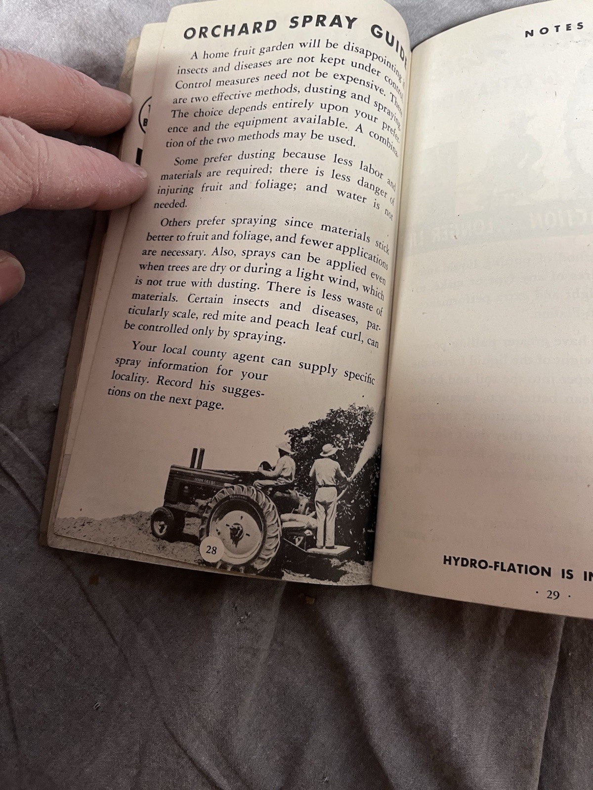 Vintage 1947 Firestone Farm Guide Brochure Farm Advertising Booklet