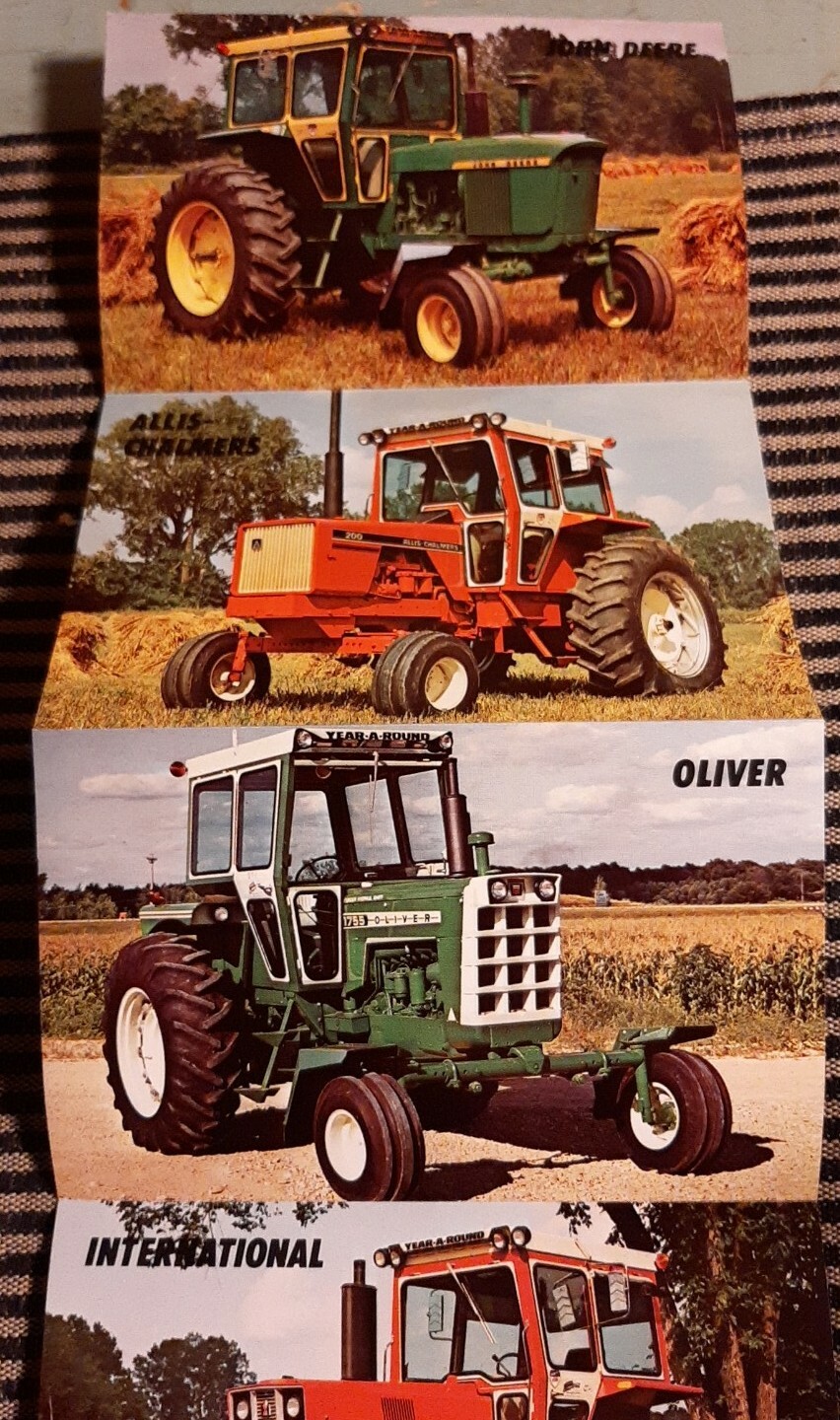 Original Vintage TRACTOR Cabs Dealer ADVERTISING BOOKLET Mankayo, Minnesota