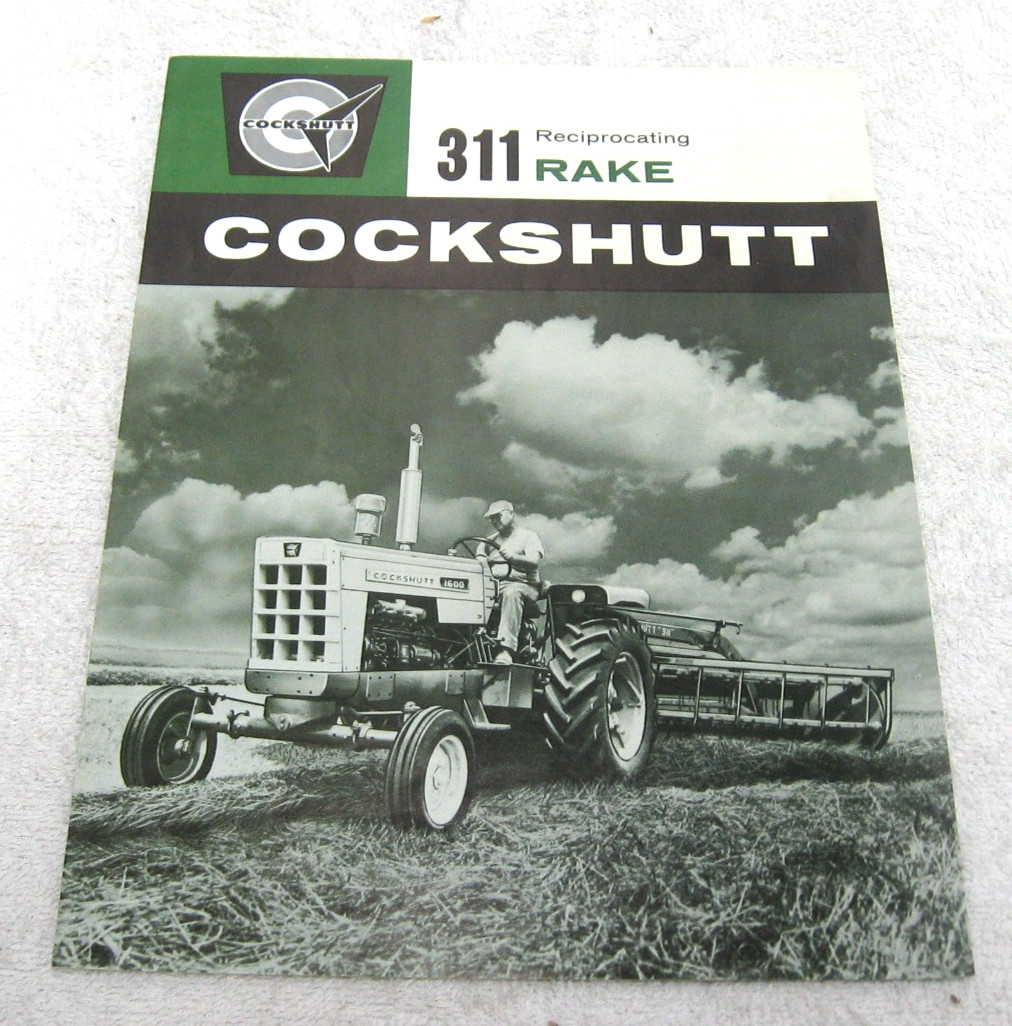 VINTAGE 1963 COCKSHUTT TRACTOR 311 RAKE BROCHURE ORIGINAL