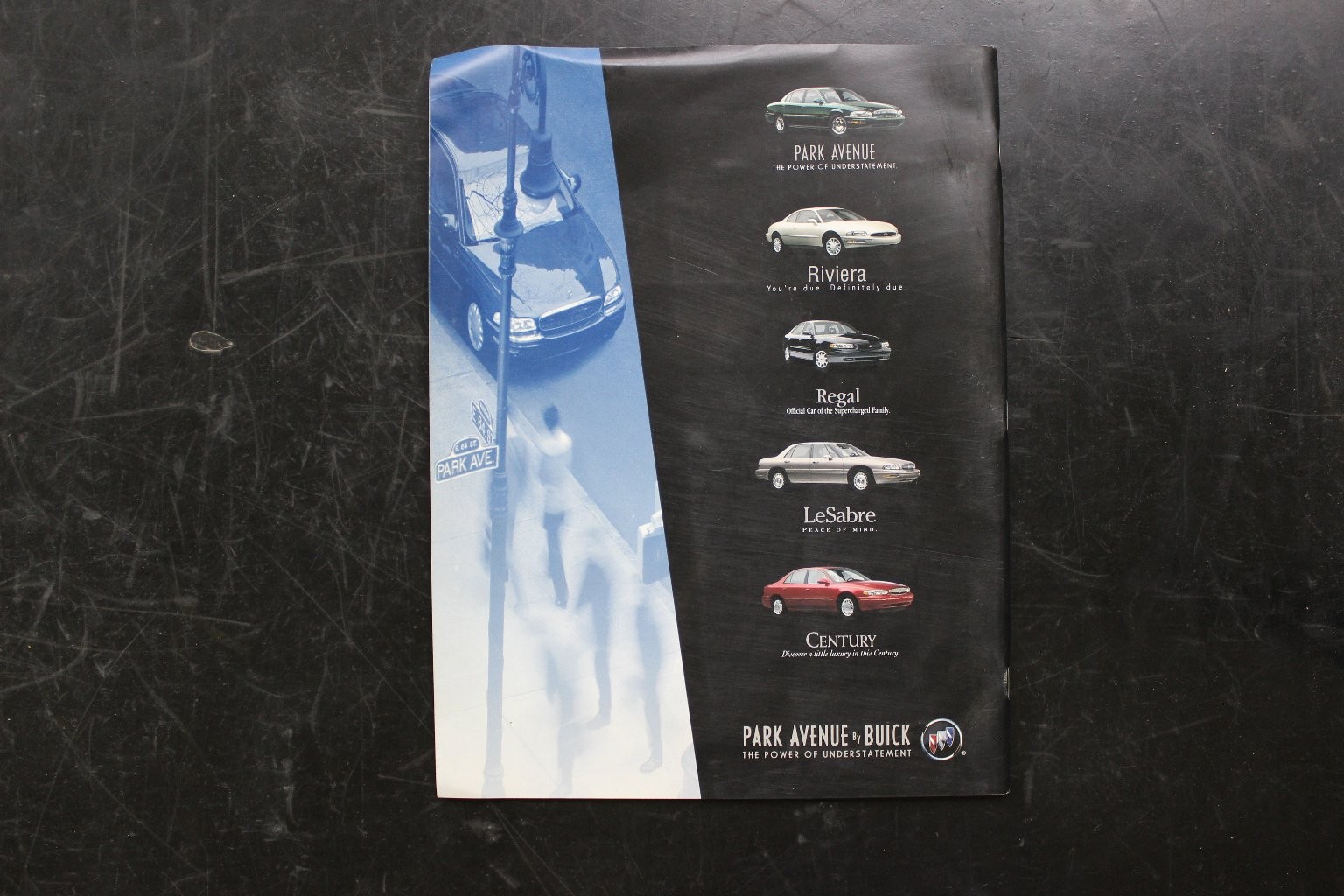 Buick 1998 Park Avenue Brochure Original Sales Catalog Vintage Automotive