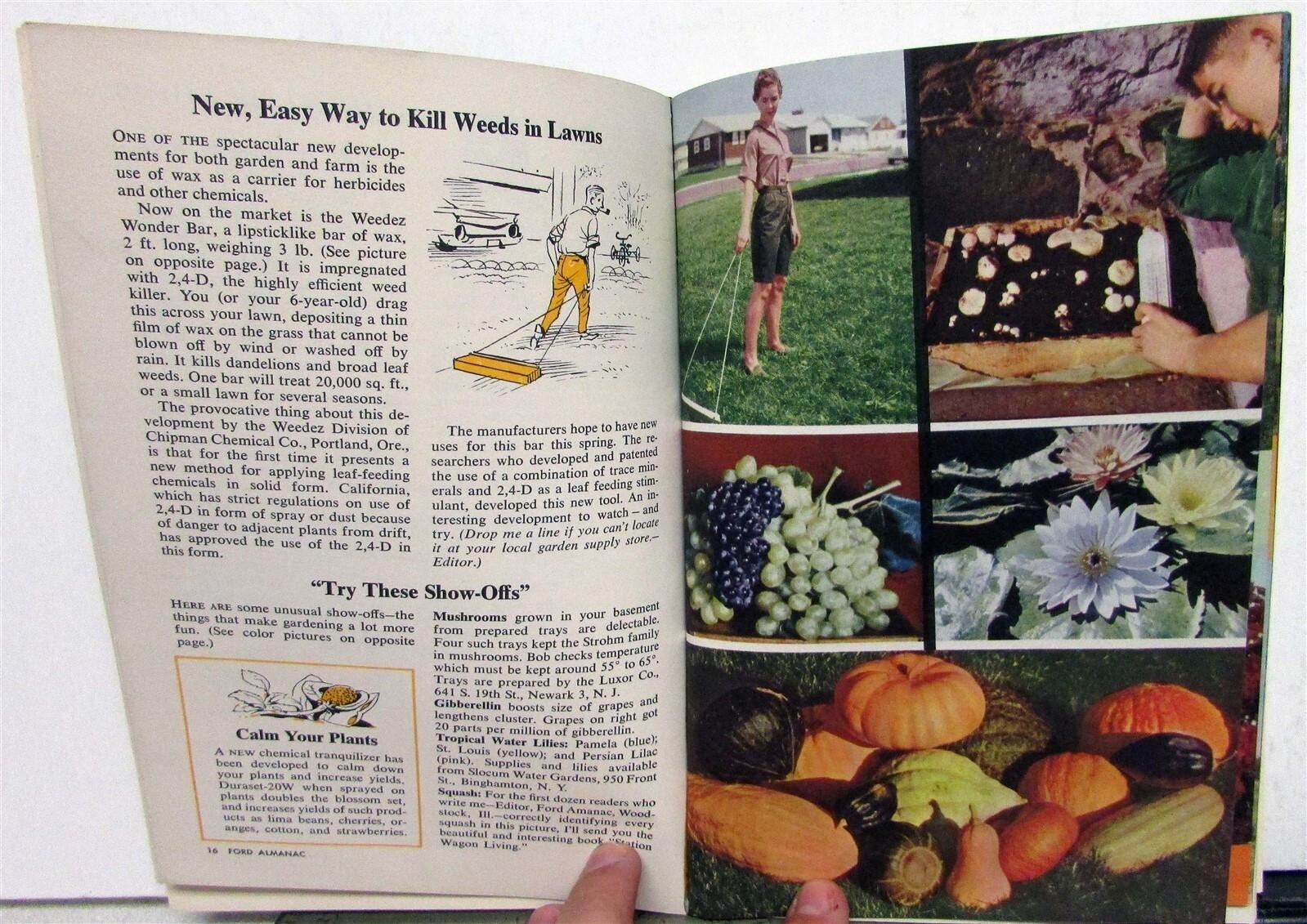 1959 Ford Making Money Whats New Weather Calendar Almanac & Gardener&rsquo;s Guide