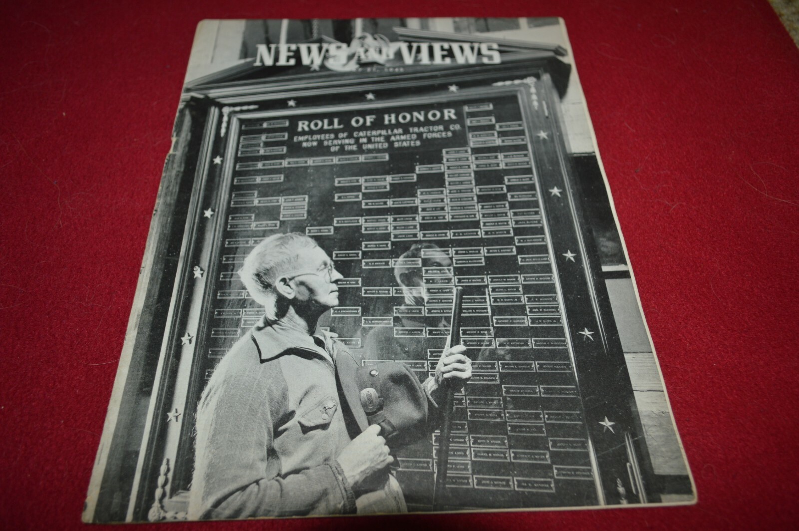 Caterpillar Employee Magazine News & Views May 21 1943 Dealer&rsquo;s Brochure AMIL16