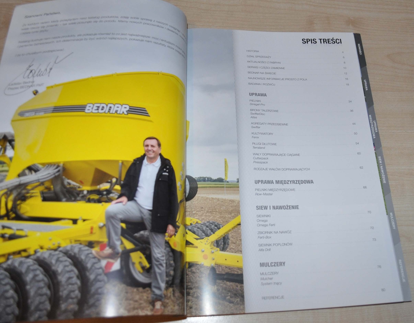 2015 Bednar Farm Agricultural Machinery Brochure Prospekt 90p