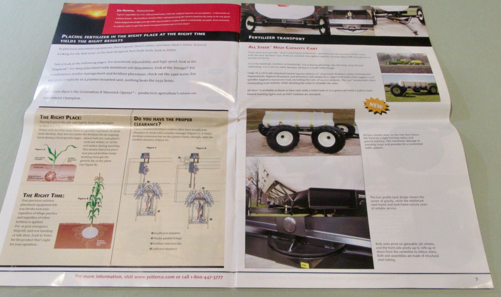 Yetter Manufacturing Co. Productivity Tools And How To Use Them Brochure (2004)
