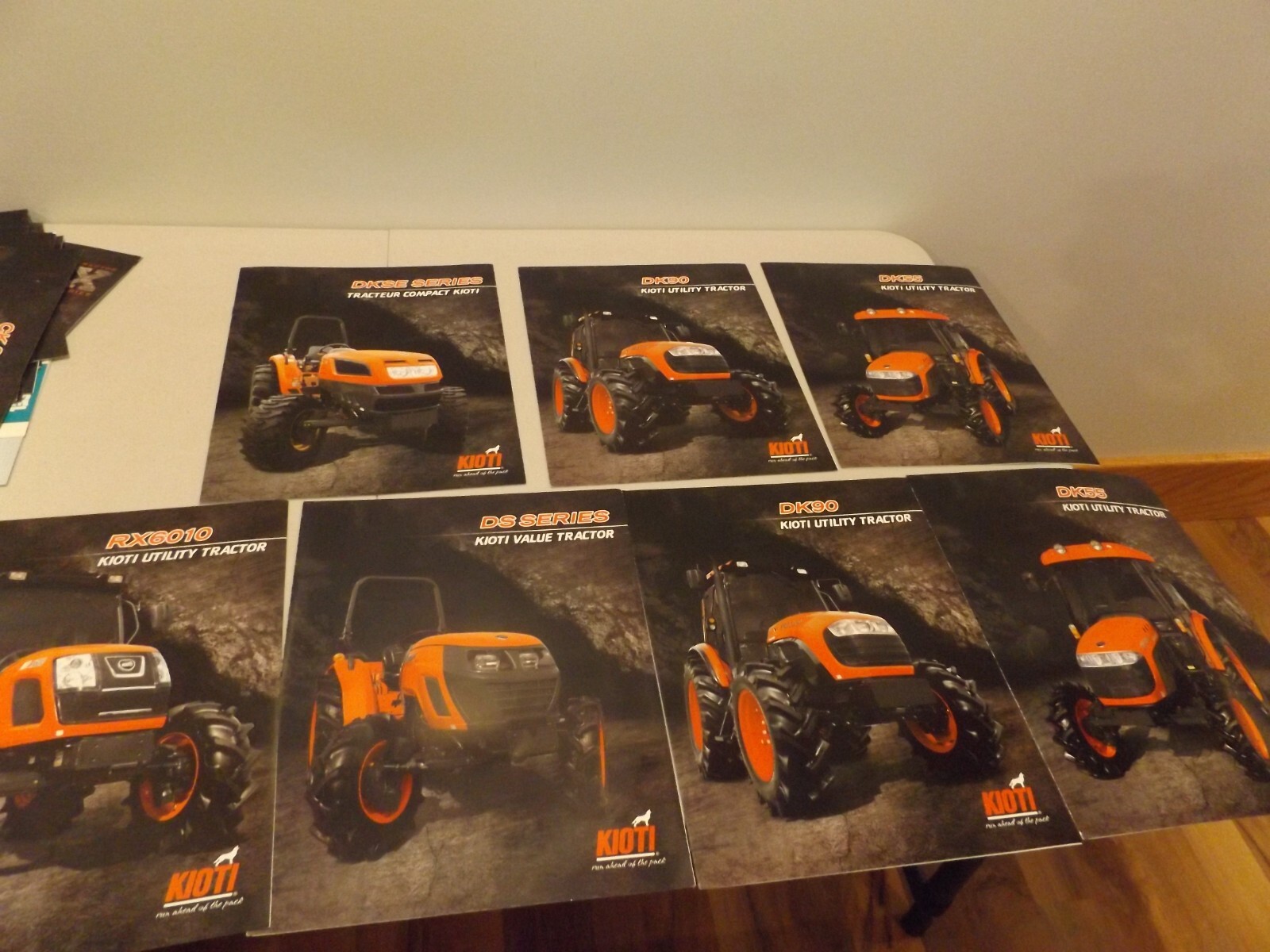 7-pc. KIOTI COMPACT & UTILITY TRACTORS, 2012