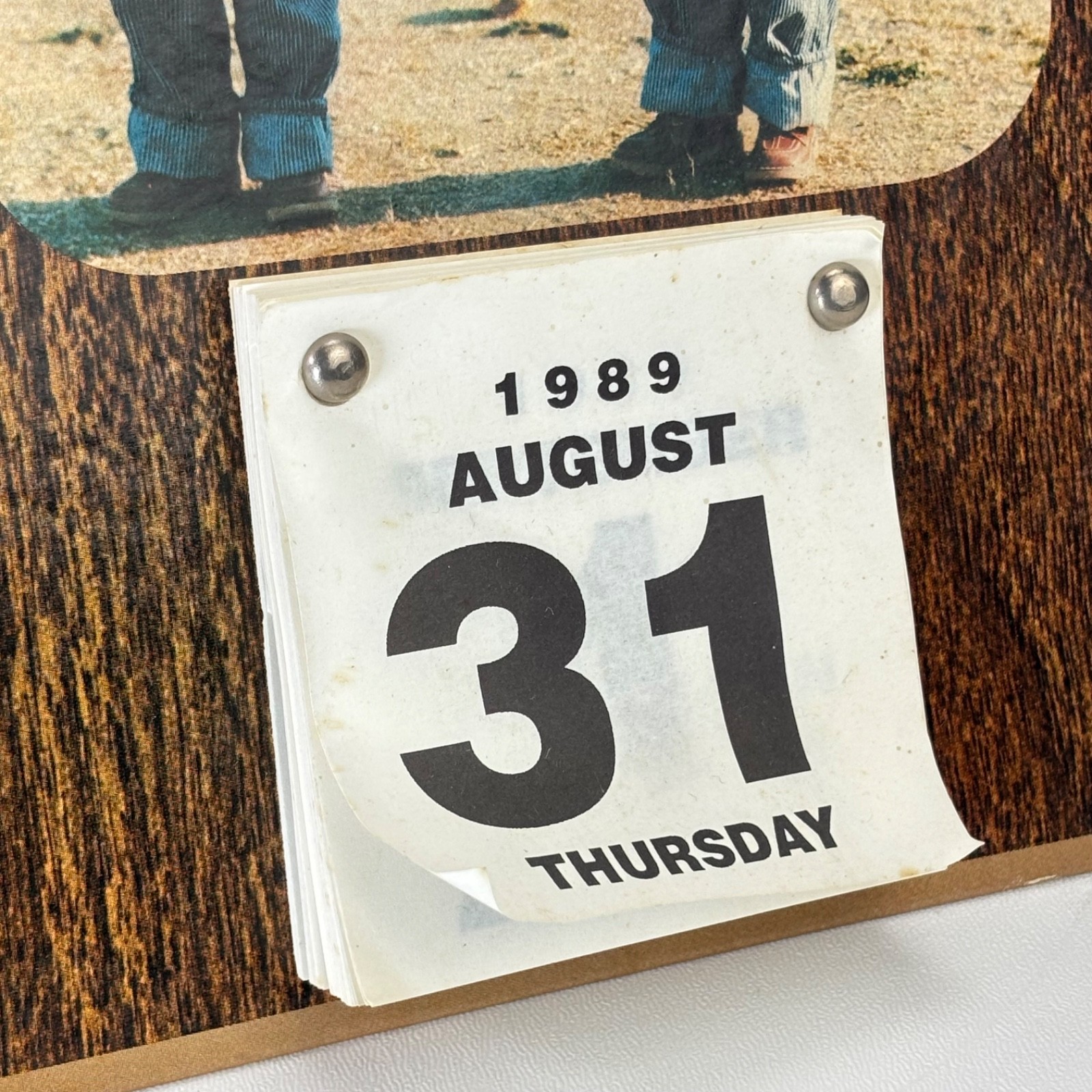 Vintage « You Been Farming Long? » Farm Country Kids 1989 Calendar John Thompson