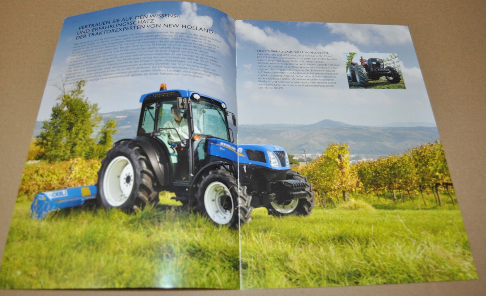 2015 New Holland T4 LP Series Tractor Brochure Prospekt DE