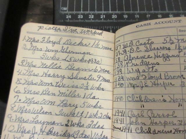 1912 Marion, Ohio « The Marion National Mill Co. » Daily Reminder with Entries