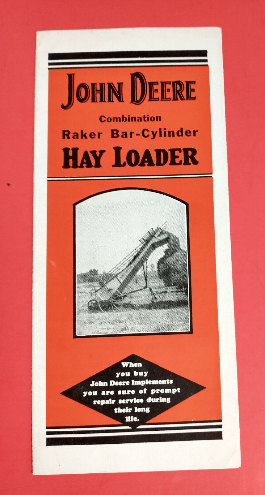 JOHN DEERE HAY LOADER 1933 ? BROCHURE ORIGINAL