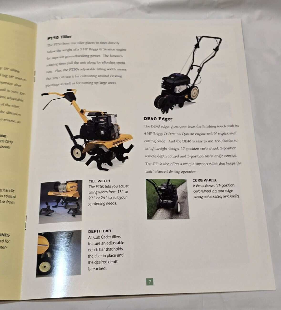 1997 Cub Cadet MTD Ad Brochure Home Maintenance Garden Mower Lawn Equipment