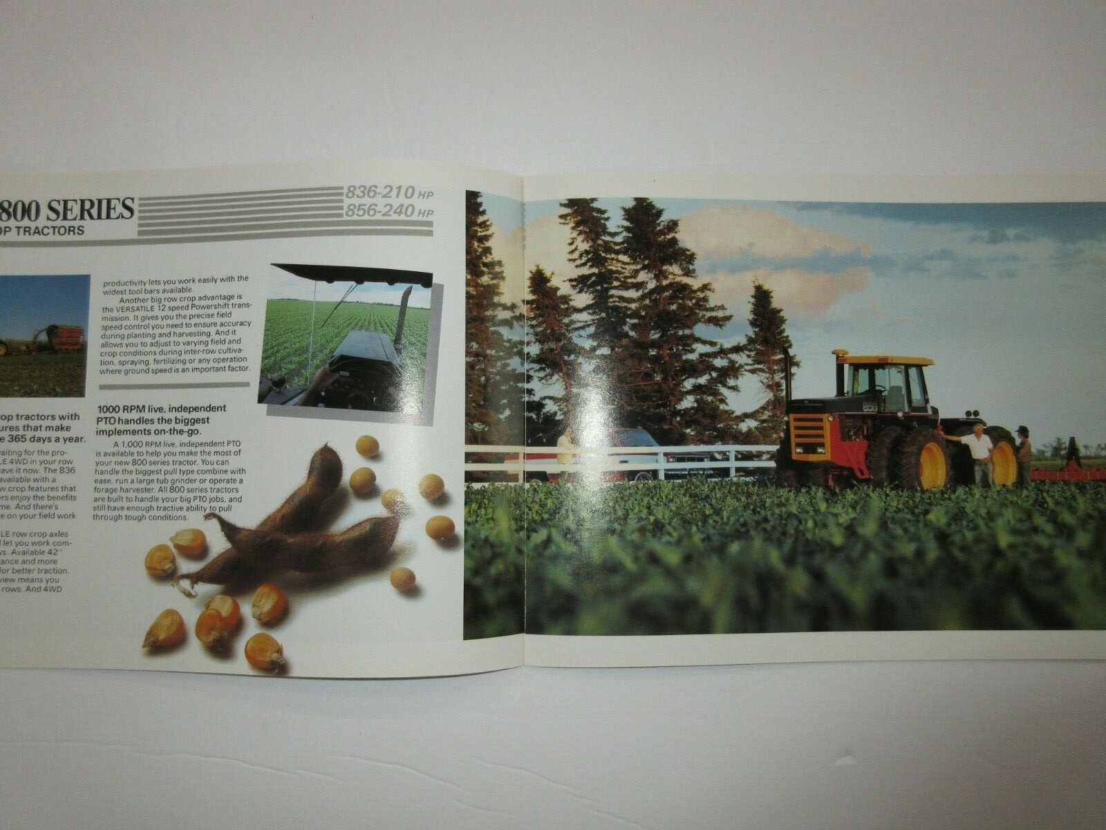 Versatile 836 856 876 936 956 976 4wd Farm Tractor Brochure 1984 24 Pages