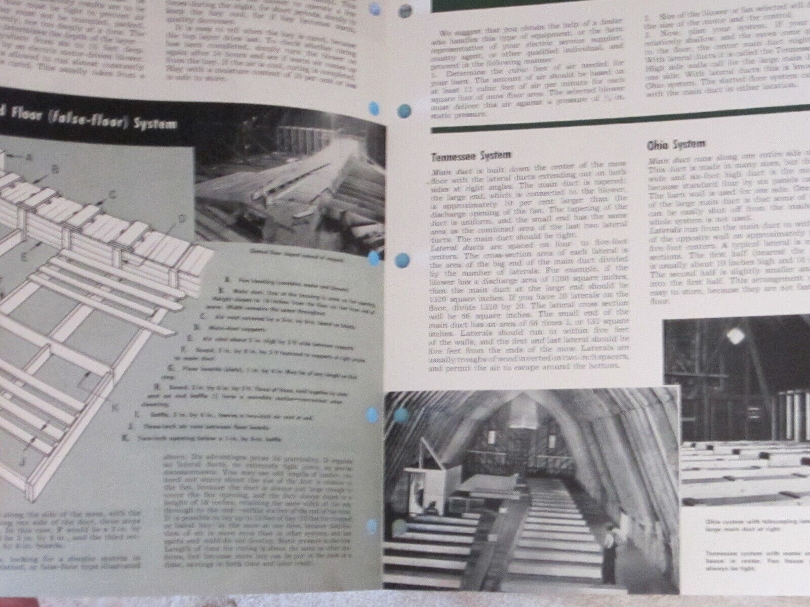 1946 GENERAL ELECTRIC BARN HAY CURING SYSTEMS 4 PAGE BROCHURE WITH ENVELOPE NICE