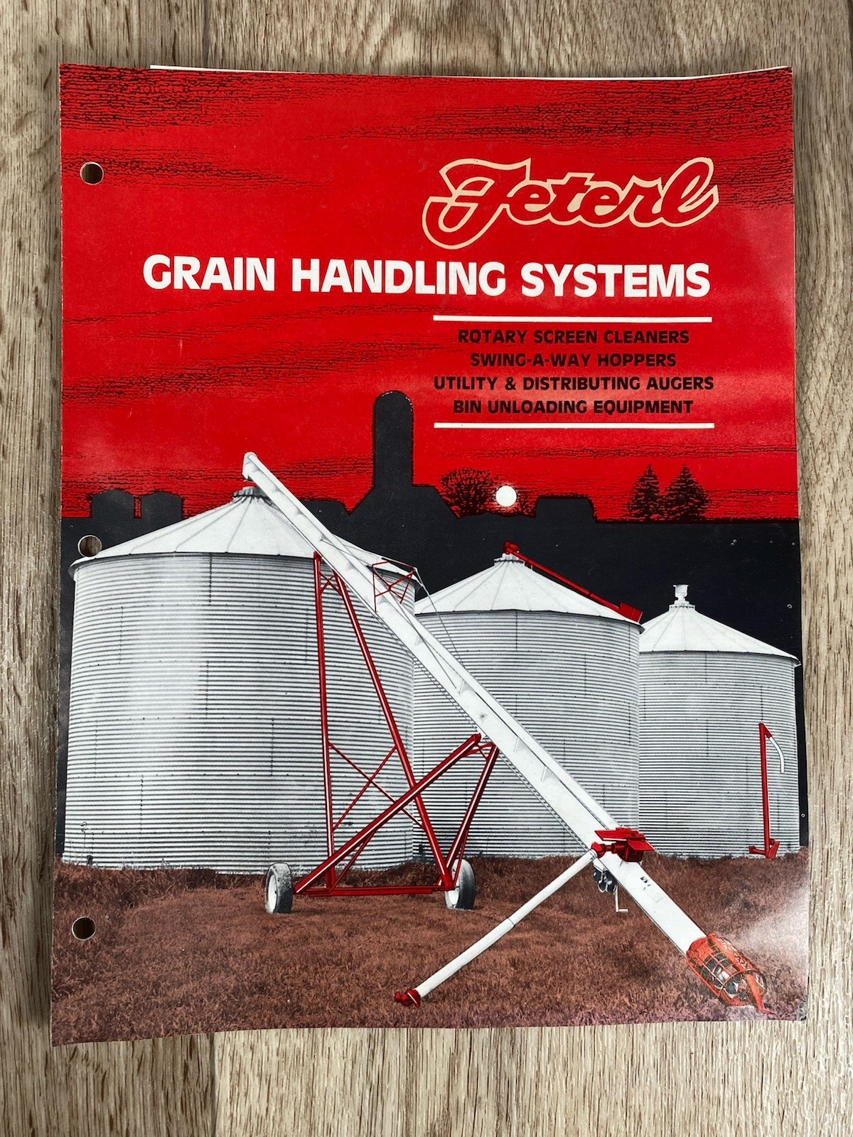 Feterl Grain Handling Systems Dealer&rsquo;s Brochure Augers