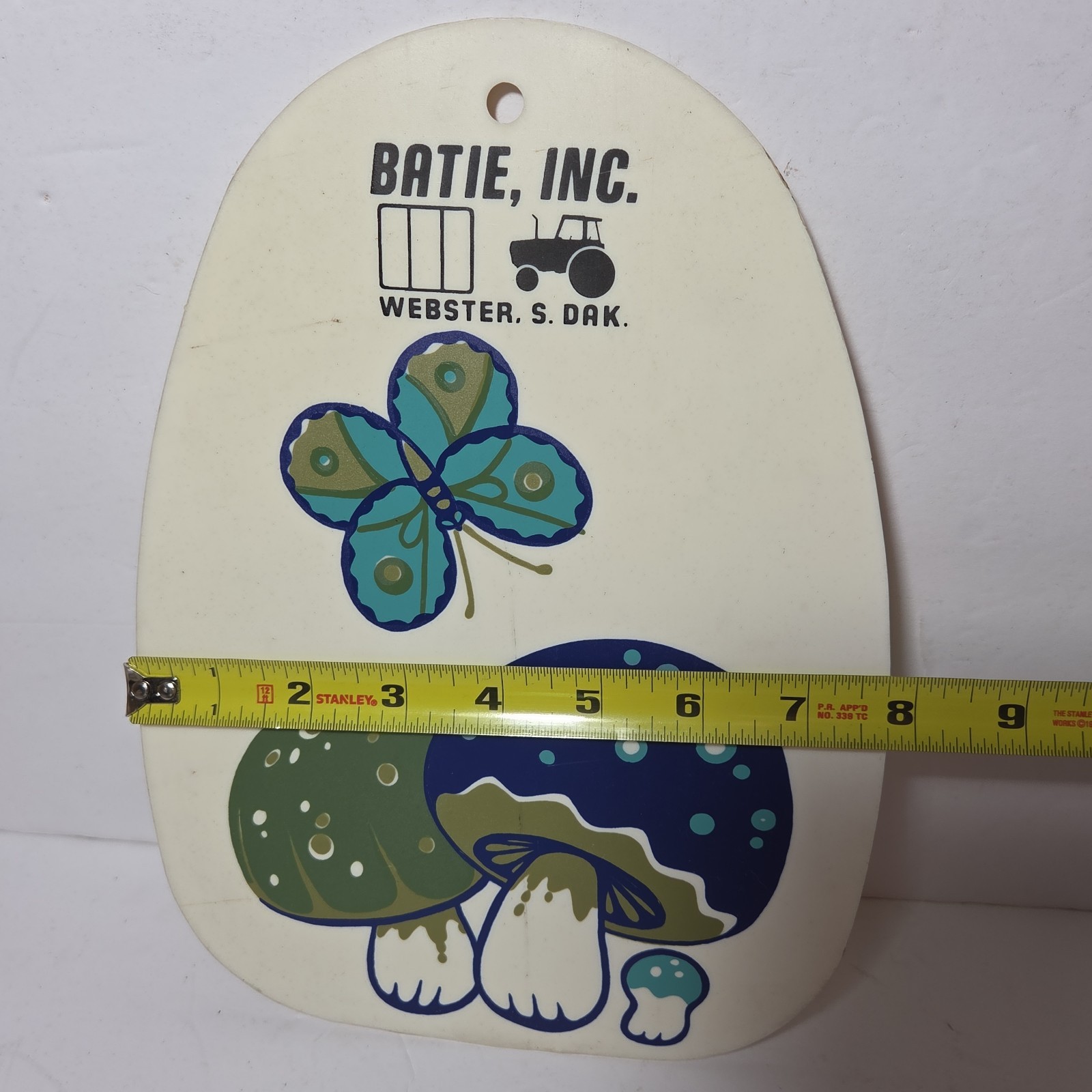 NOS Slice N’ Dice Cutting Board Advertising Batie, Inc. Webster, S. Dakota Vtg