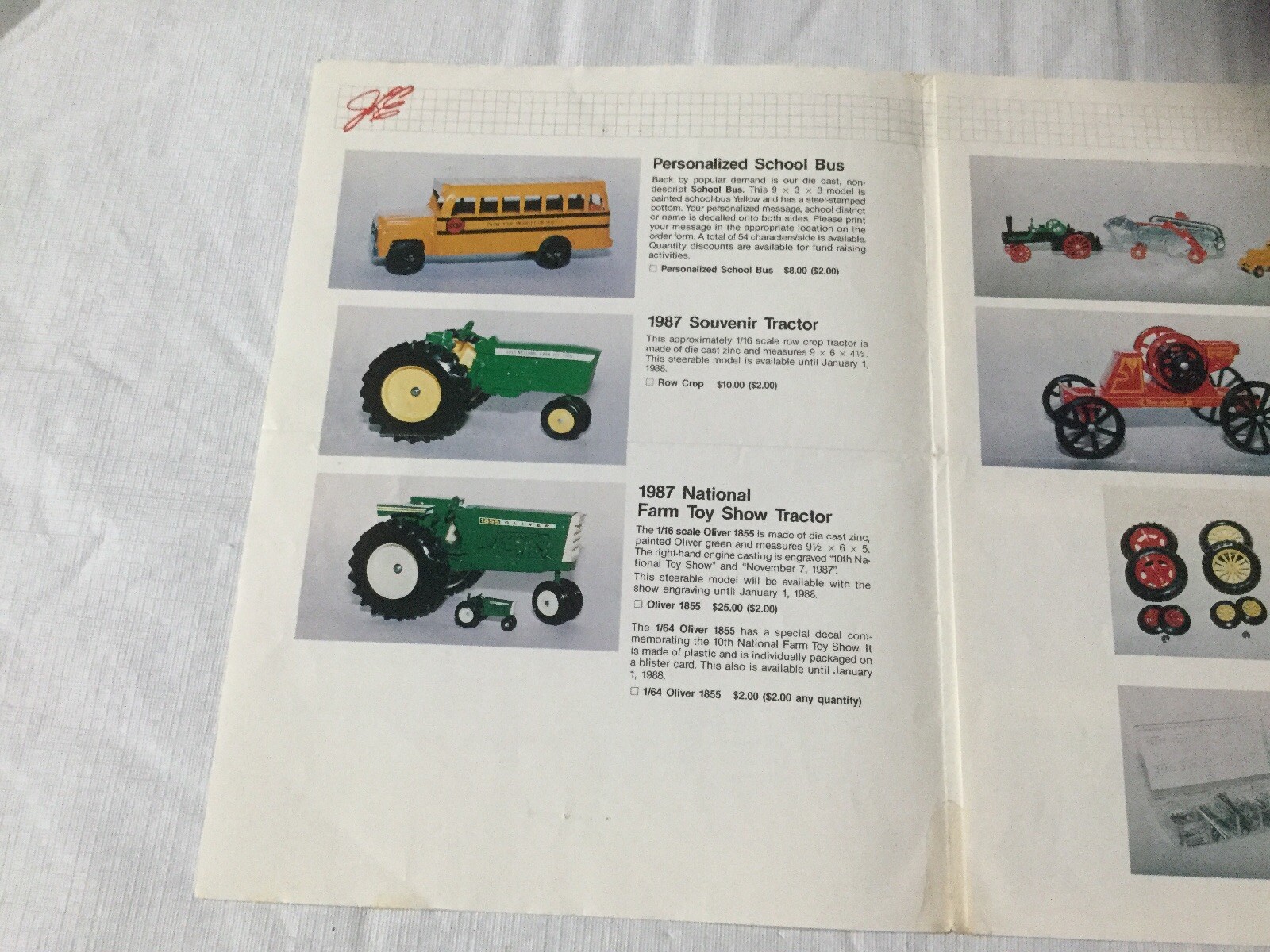 Joseph L. Ertl Collector Series NO. 16 Sales Brochure