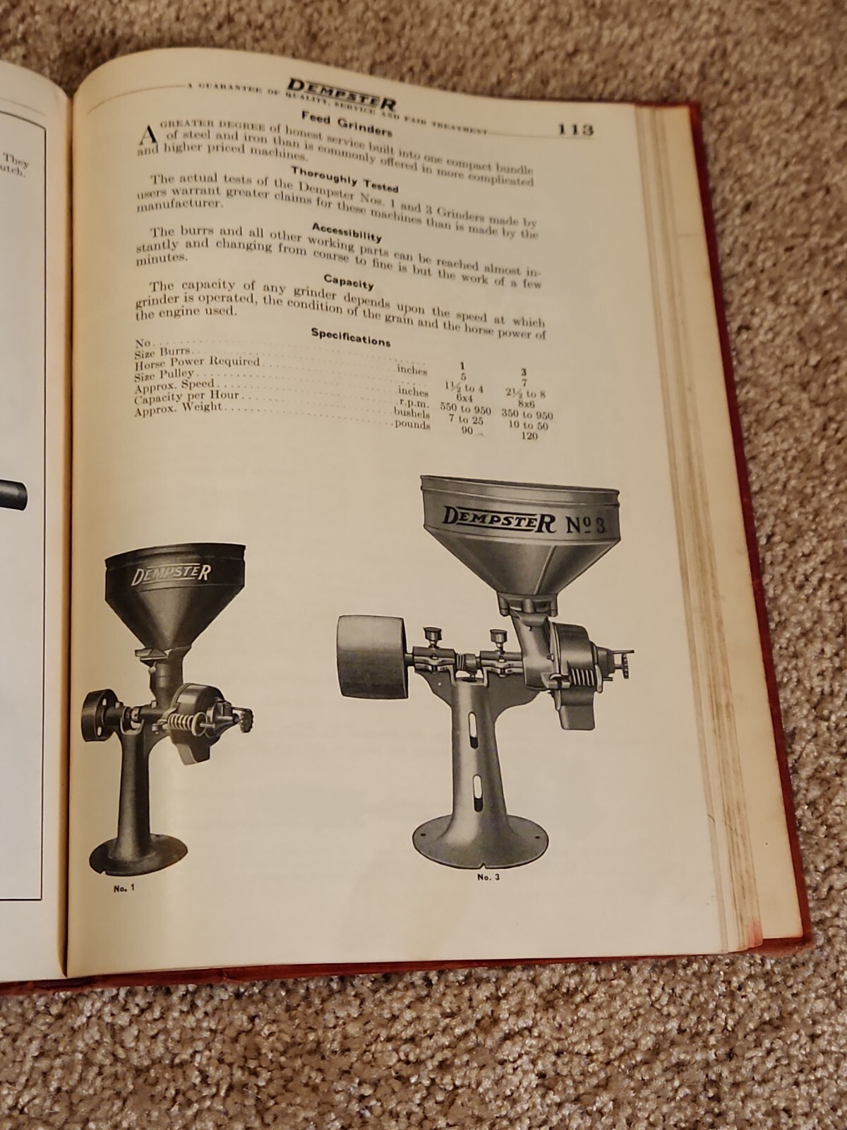 Dempster Mill Catalog 14 1938 Windmill Pump Tank Engines Beatrice NE