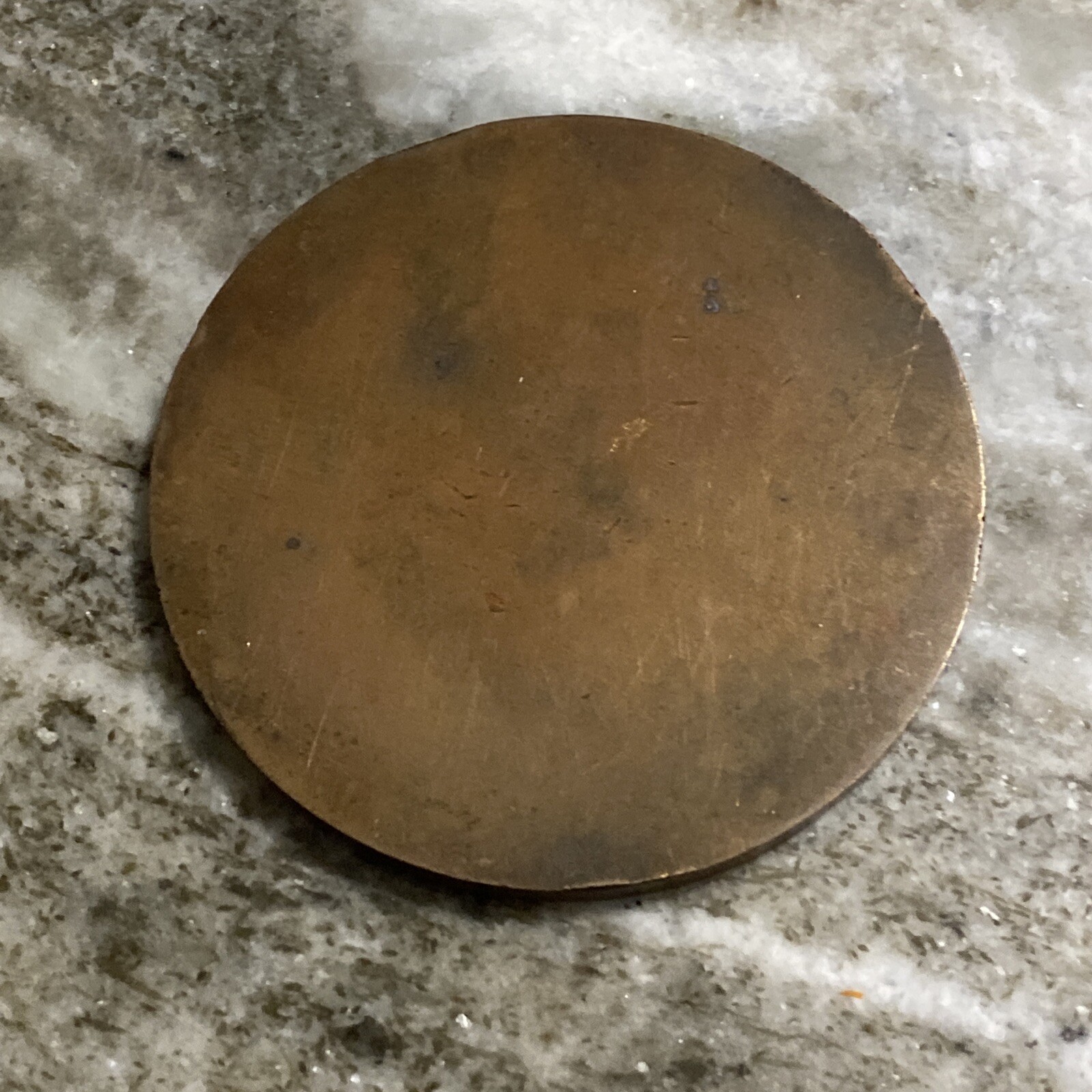 Brass 1954 MERCK Animal Vitamin PHARMACEUTICAL PAPERWEIGHT NEW ST. LOUIS PLANT