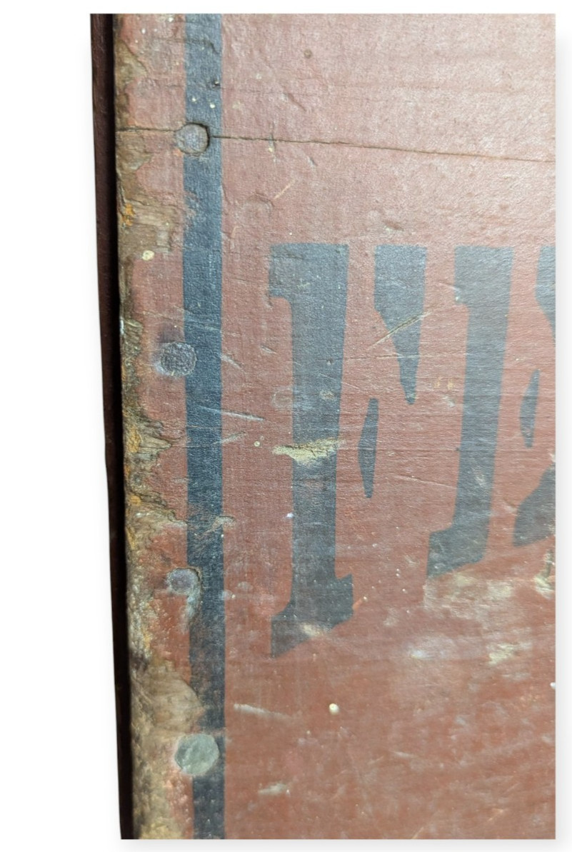 Early Clipper Mill Ferrell, Prame & Ozier Painted Wood Piece Shiloh Ohio 1891/92
