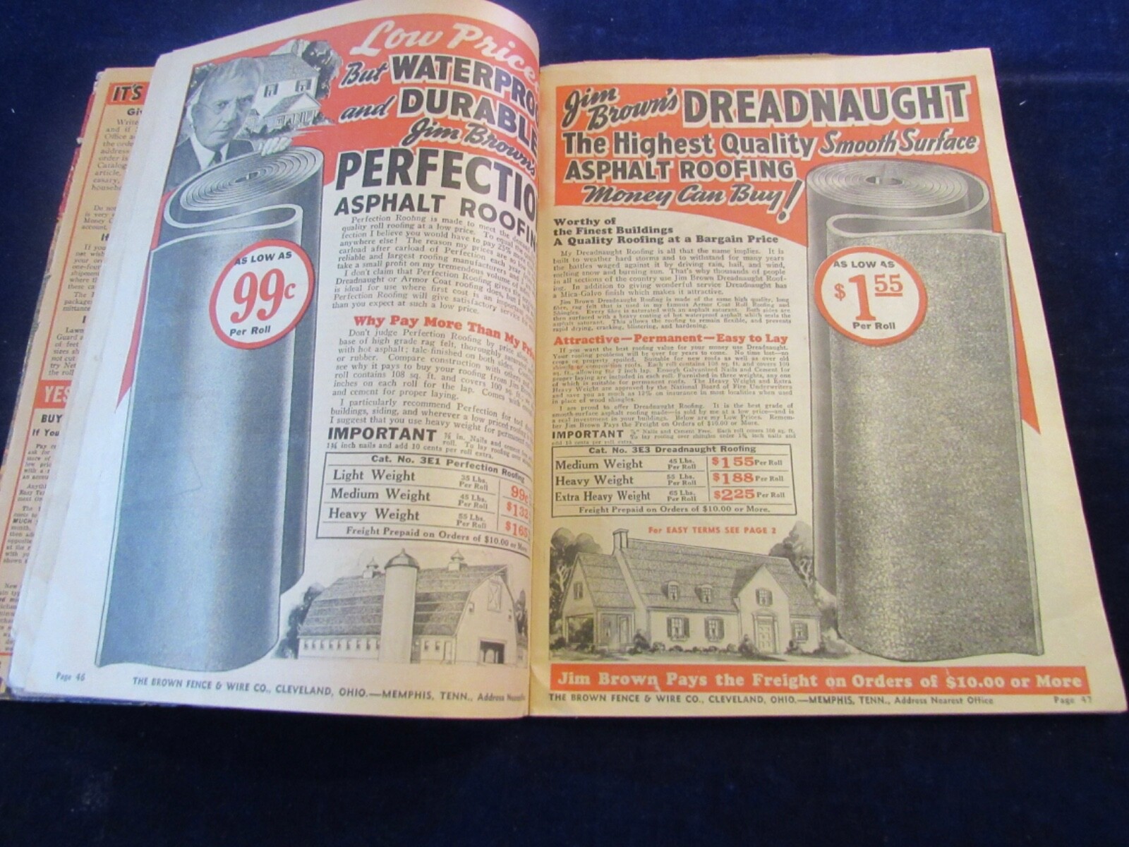1942 Brown Fence & Wire Catalog Spring Summer Cleveland 132p Tackle Farming C203