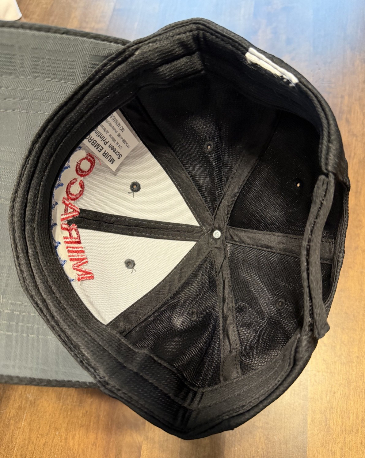 Miraco-Livestock Water Systems/Farming-Black/Gray Adjustable Hat/Cap-NWT