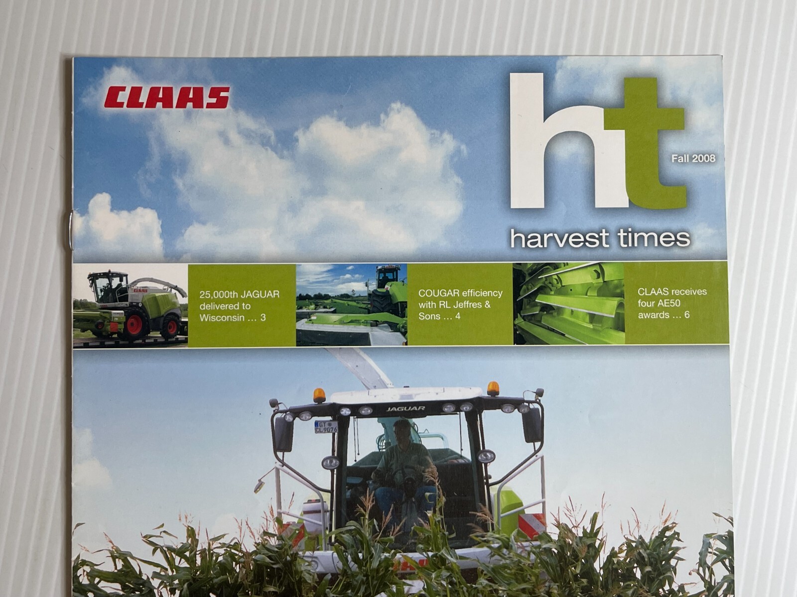 CLAAS – Technology At Work Sales Brochure *2008* (Showroom Mailer Brochure)