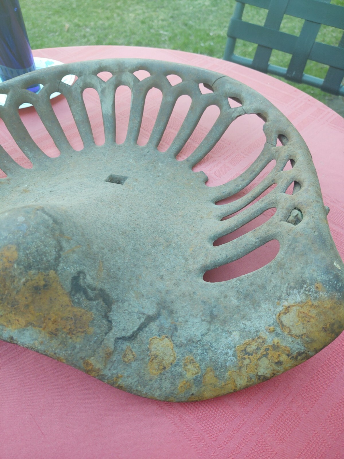 Vintage RARE Old Tractor Seat