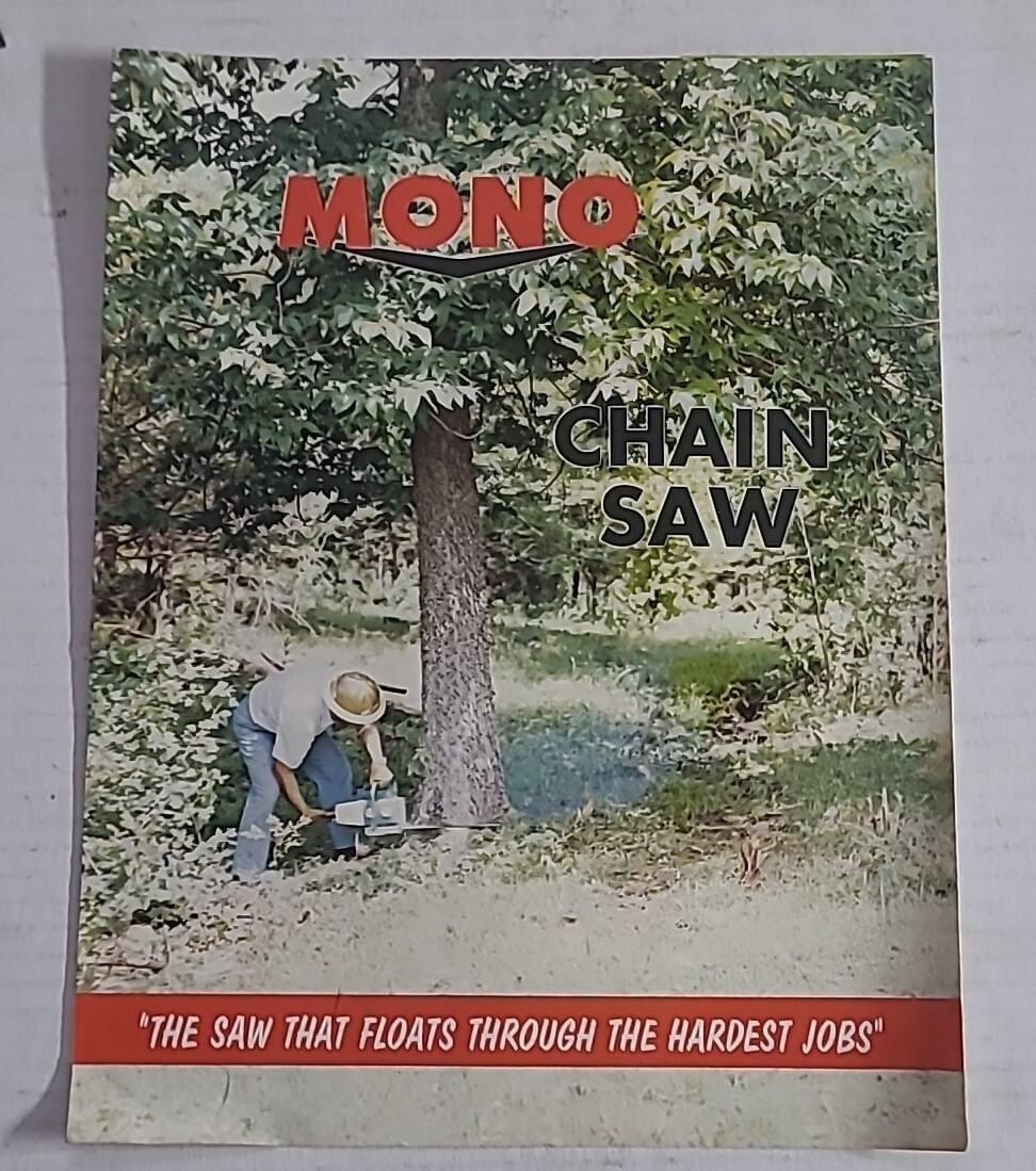 Mono Chain saw Sales Brochure