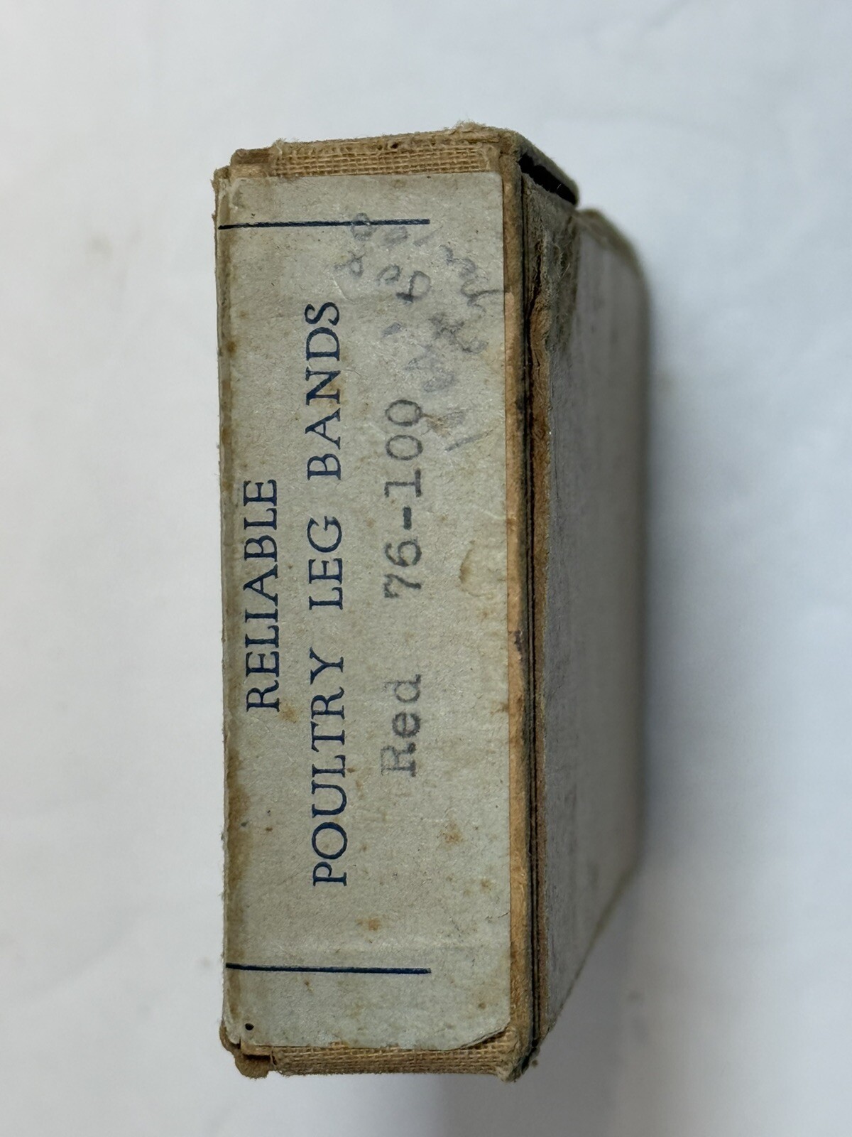Vintage Empty Box for Chas. L. Stiles Reliable Poultry Leg Bands – Early 1900s