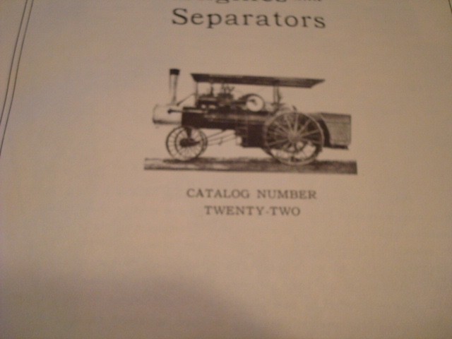 Threshing Machines Baker Engines Threshers, Catalog 22
