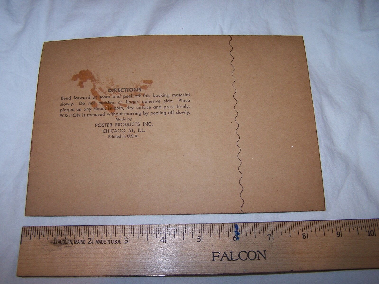 Vintage Honorary Member PRAIRIE FARMER WLS Protective Union Sticker Sign