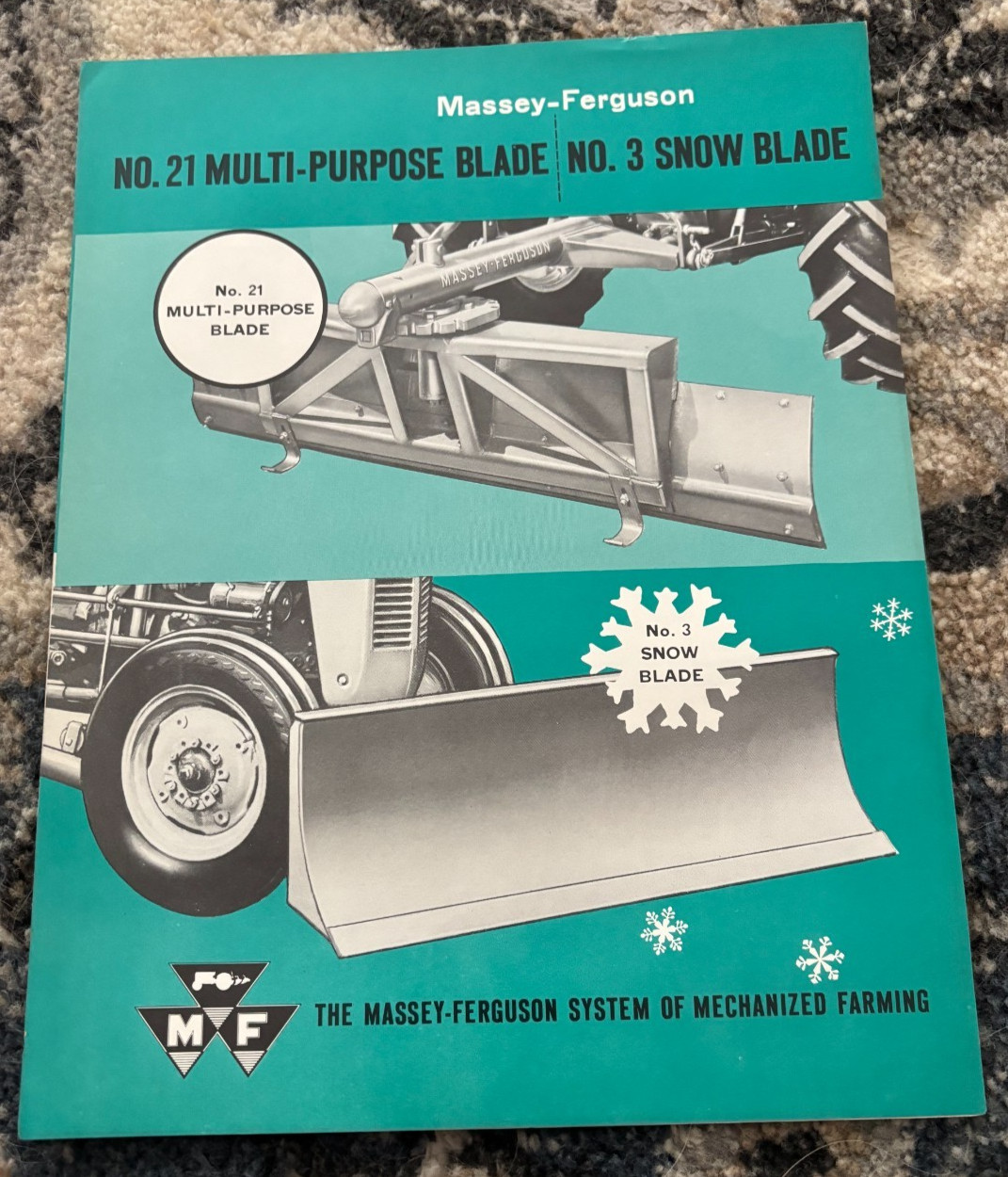 Massey Ferguson 3 Snow Blade 21 Multi Purpose Blade Brochure DCPA26