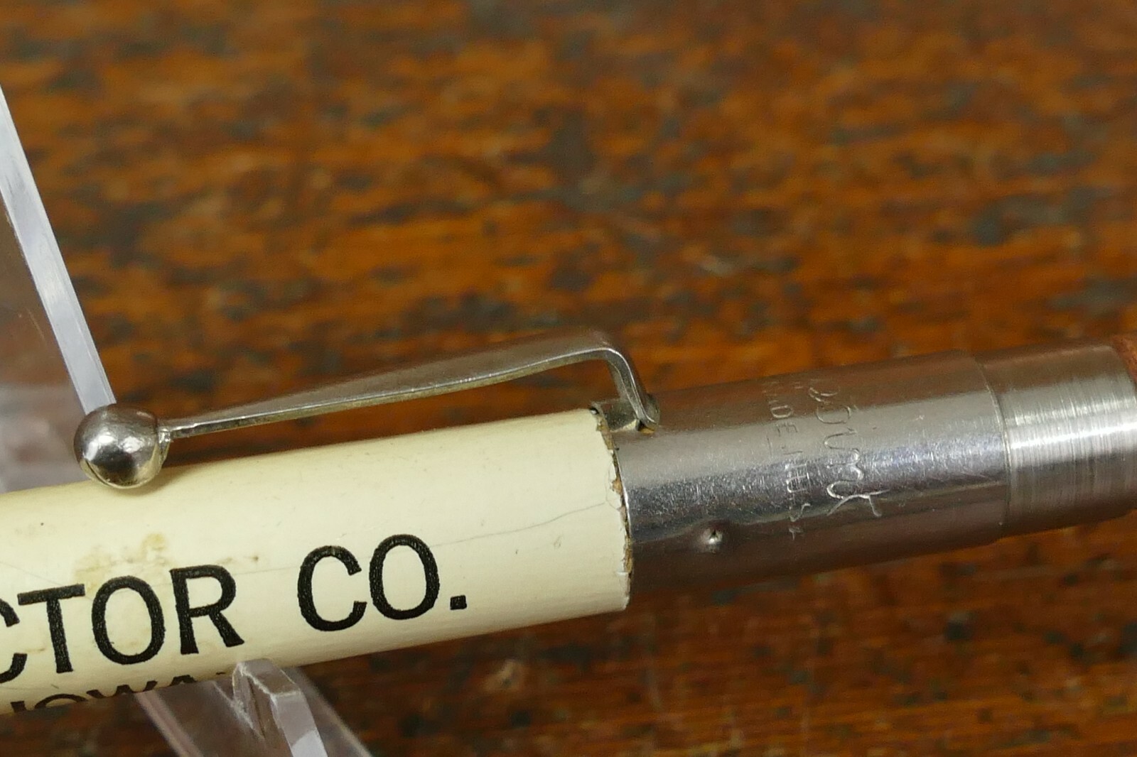 Vintage 1940s/1950s Crawford Tractor Co. Mechanical Pencil – Cedar Rapids, Iowa