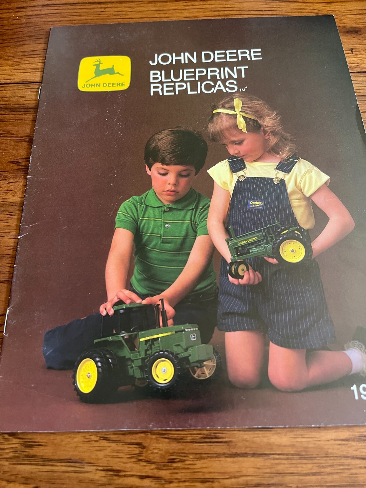John Deere Ertl Toys For 1984 Full Size Brochure FCCA