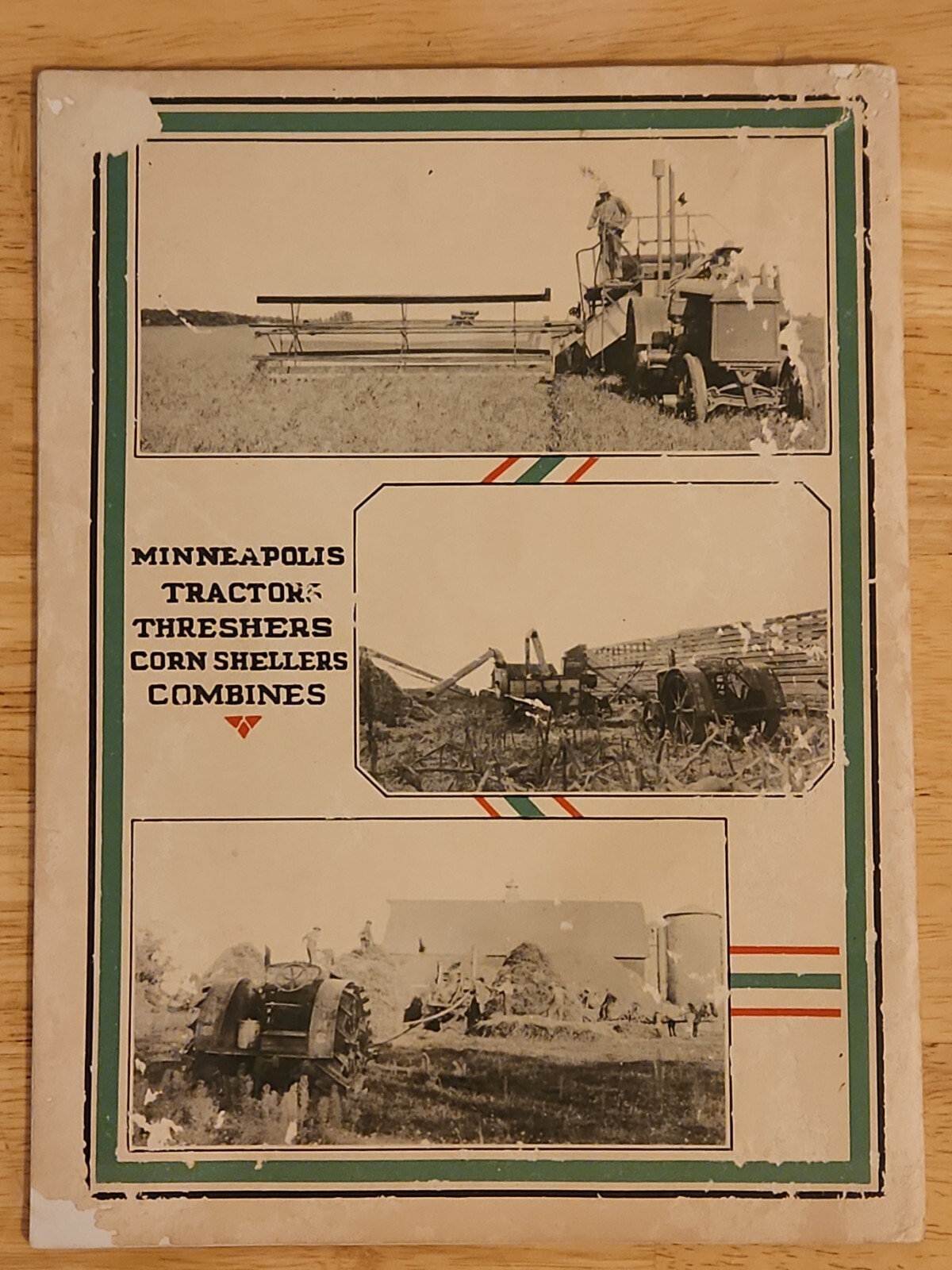 Power Farming Machinery The Great Minneapolis Line Gas Tractor Advertising