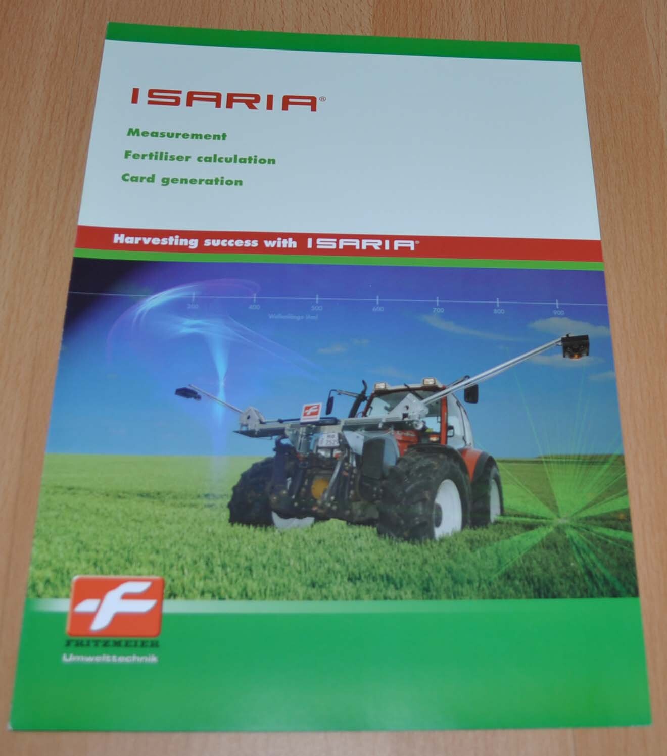 Fritzmeier Harvesting success with Isaria Tractor Agricultural Brochure Prospekt