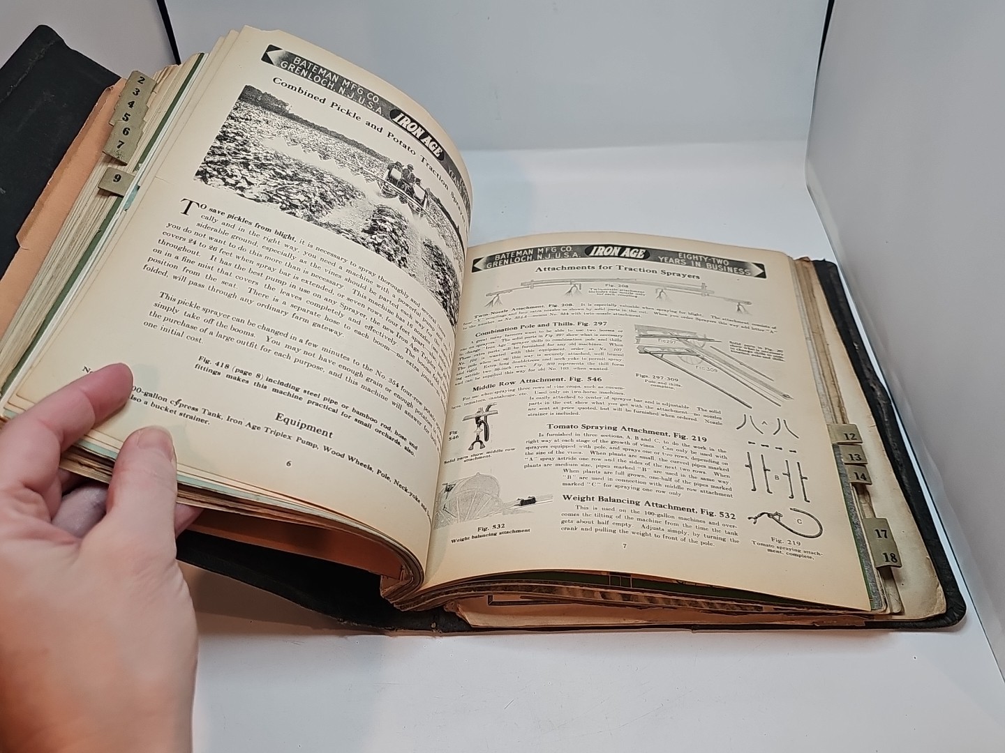 Iron age farm seeder dealer catalog planet jr Grenloch NJ Bateman 1919 20 21