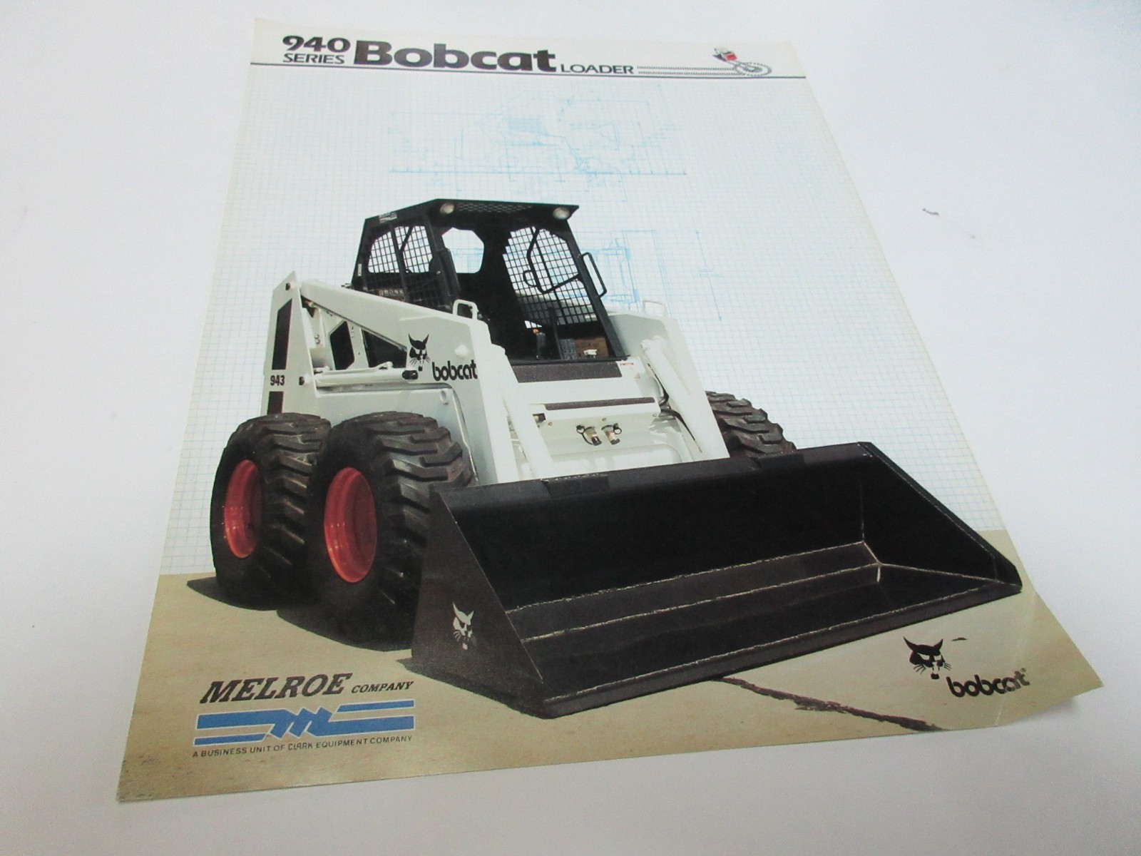 Bobcat 943 Skid Steer Loader Brochure 4 Page