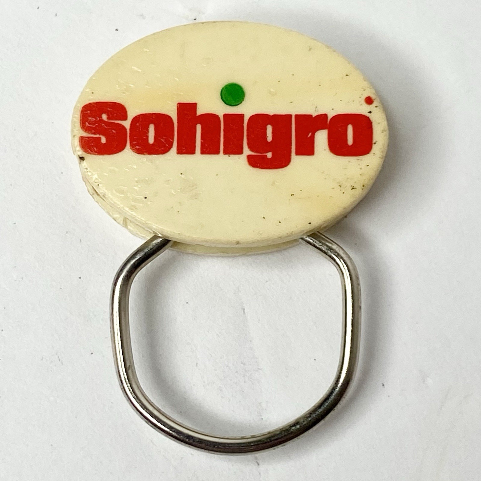 Vintage Sohigro Agricultural Chemical Advertising Keychain