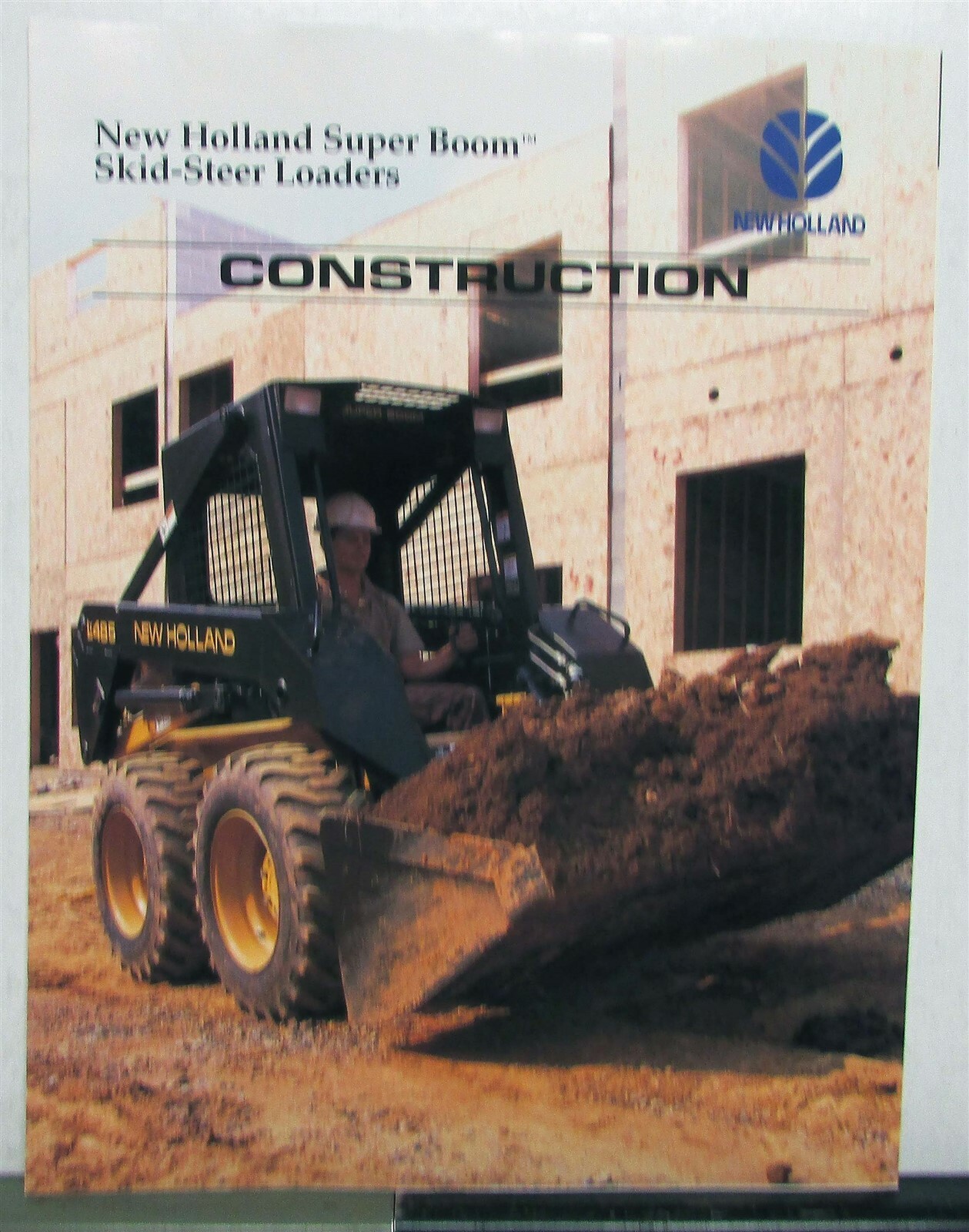 1996 New Holland Skid Steer Loaders Superboom Construction Sales Tri-Folder