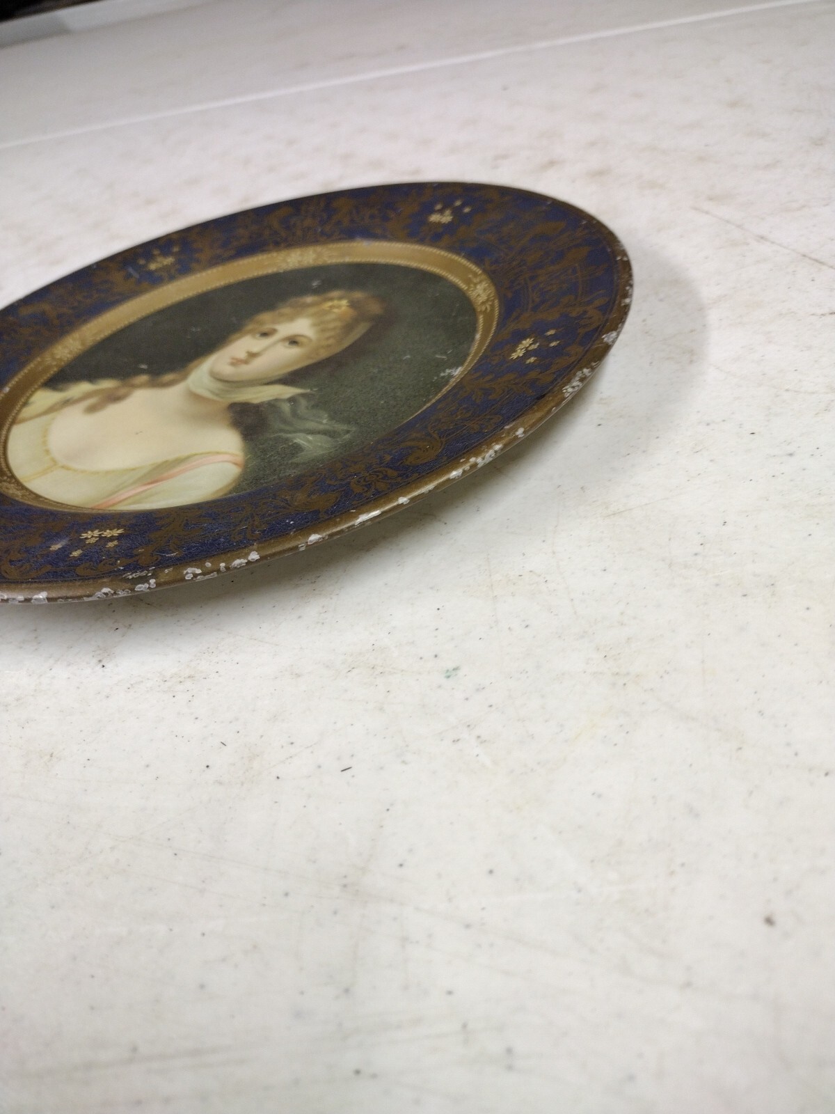Antique Emerson-Newton Co. Kansas City MO Implement Advertising Vienna Art Plate