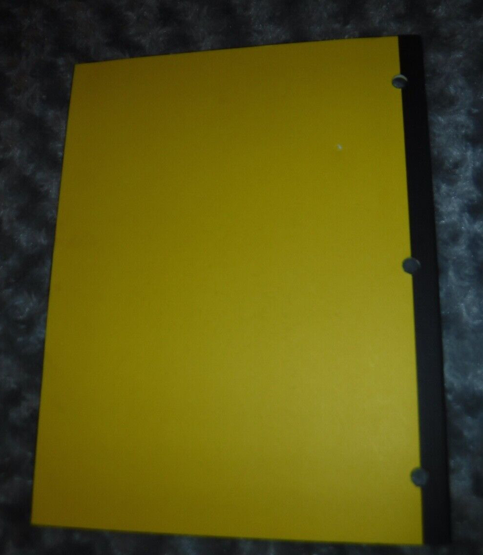 LANDOLL MODEL 1200 SERIES SOIL MASTER PARTS LIST F-246-0803 .. 08/03- SOFTCOVER